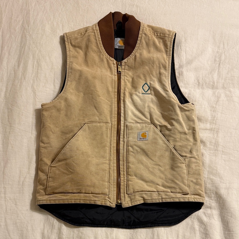 Vintage Carhartt Brown Canvas Vest